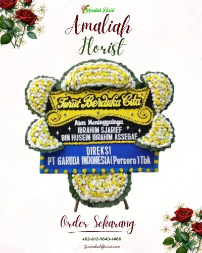 Papan Bunga Duka di Jatiroto